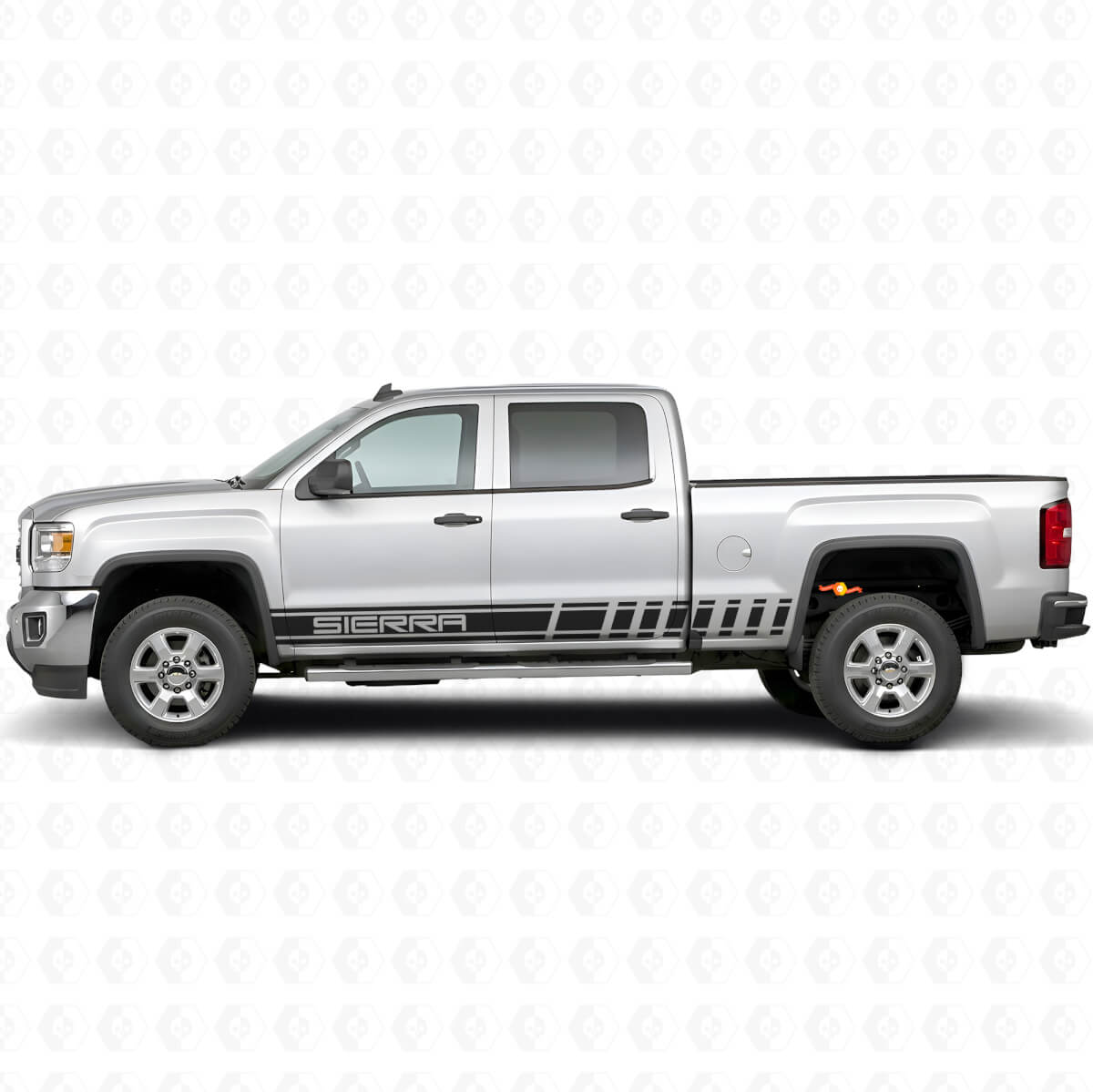 Markierte Streifen Seiten-Vinylaufkleber Aufkleber für GMC Sierra