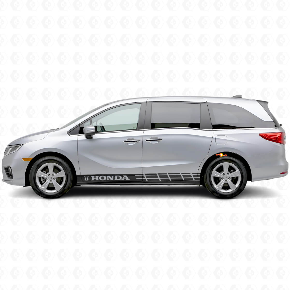 Akzentstreifen Schweller Vinyl-Aufkleber für Honda Odyssey