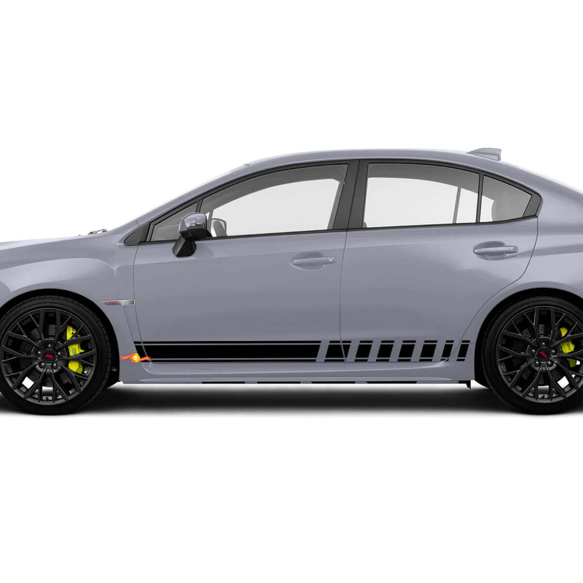 2 x mehrfarbige Grafiken BRZ WRX IMPREZA Autorennen Vinyl-Aufkleber