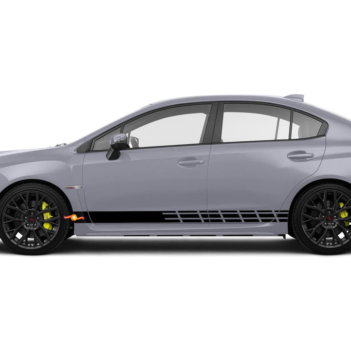 Akzentstreifen Seiten Vinyl Aufkleber Set für Subaru BRZ WRX Outback
