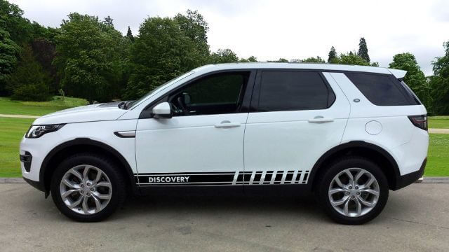 2 x mehrfarbiger Grafikstreifen, Discovery-Symbol, Autorennen, Vinyl-Aufkleber