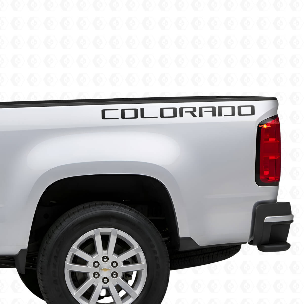 Colorado-Beschriftung Seitenwand Vinyl-Aufkleber für Chevrolet Colorado