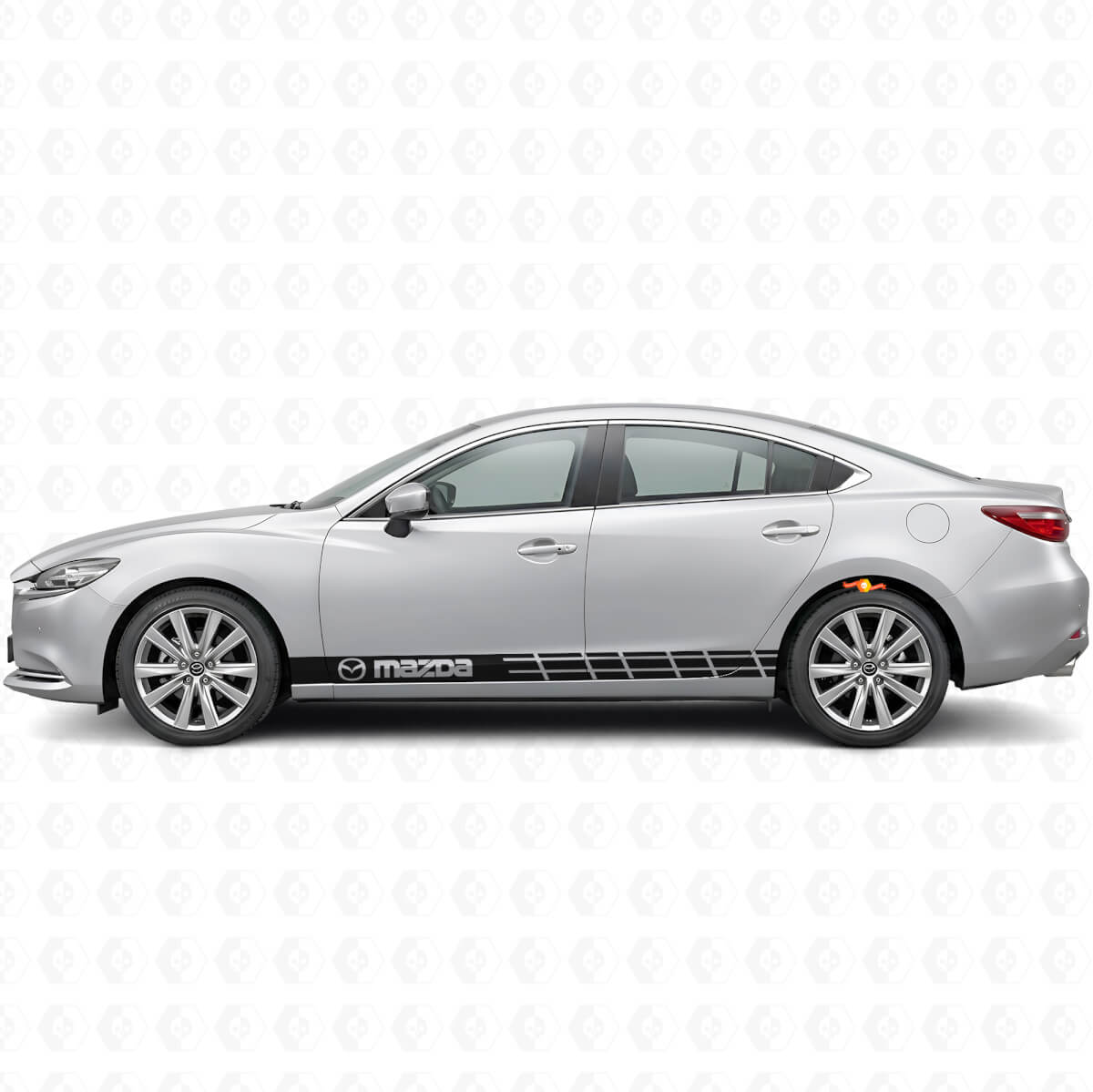 Markierte Seitenstreifen Vinyl-Aufkleber für Mazda Mazda3