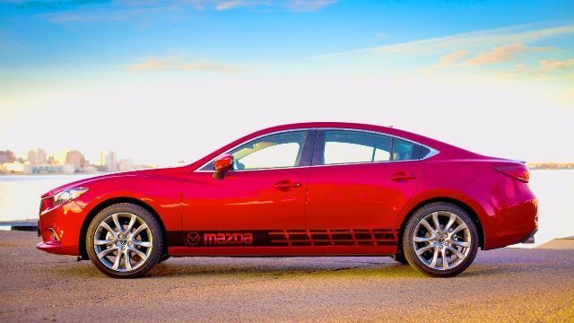 Mehrfarbiger Grafik-Aufkleber für Mazda 3 / Mazda 6 / MX-5 Autorennen