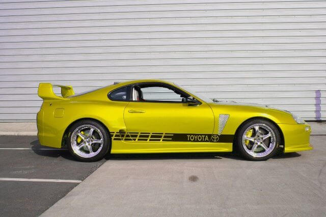 Mehrfarbiger Grafik-Aufkleber für iA / iM / TRD / Supra Car Racing