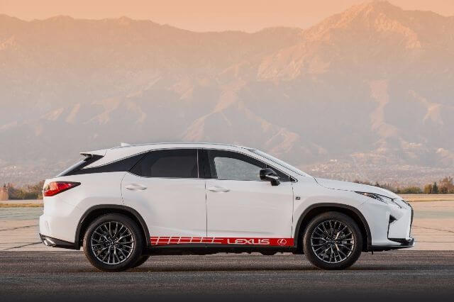 Mehrfarbige Grafiken RX 350 / RX 350 F Car Racing Art Decal Sticker