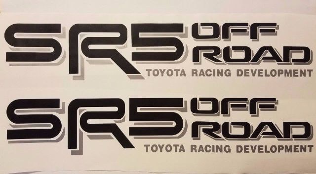 SR5 Offroad Seitenaufkleber-Set für Toyota Tacoma Tundra