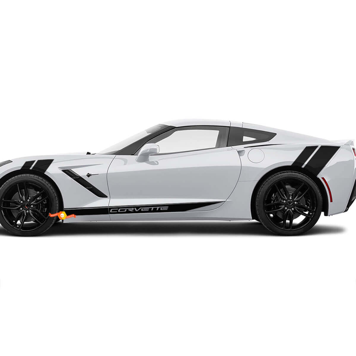 Corvette Side Door und hintere Kotflügelstreifen für Chevy Corvette
