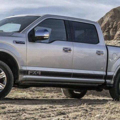 Ford F-150 2015-2018 mk13 FX4 Grafik-Seitenstreifen-Aufkleber