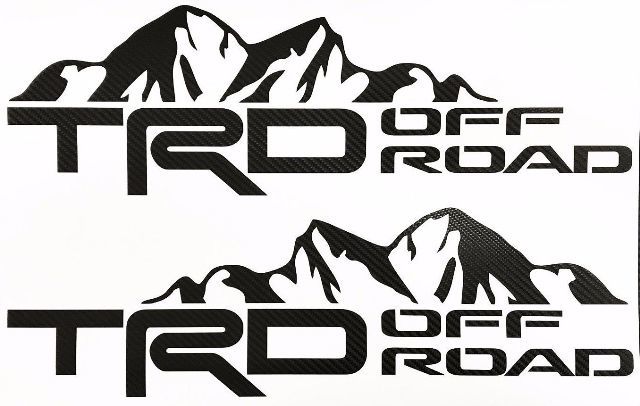 Toyota TRD Mountain Off Road Tacoma Tundra Aufkleber LKW-Aufkleber