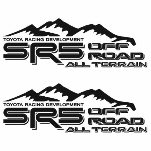 Toyota SR5 Offroad All Terrain Racing Tacoma Tundra 2 Aufkleber Aufkleber Vinyl