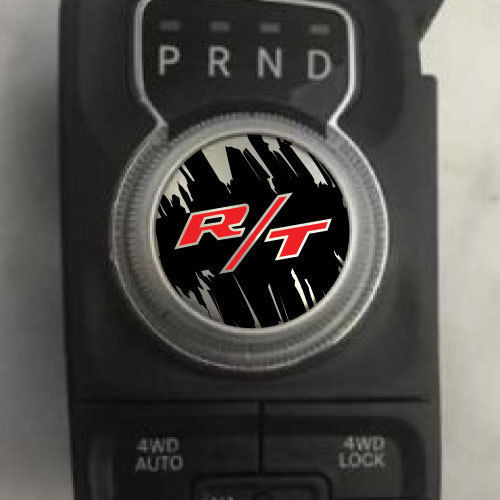 Dodge Ram R/T Grunge Rebel Logo Schaltknauf Aufkleber Aufkleber Grafik Vinyl Drive