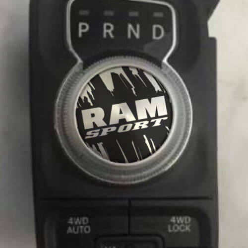 Dodge Ram SPORT Edition Grunge Schaltknauf Aufkleber Aufkleber Grafik Vinyl Drive
