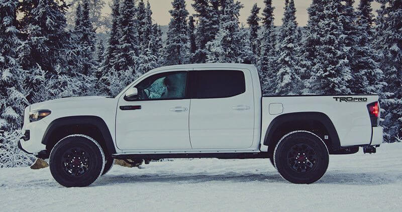 TRD PRO Toyota Racing Development Tacoma Tundra Bettseiten-Vinyl-Aufkleber