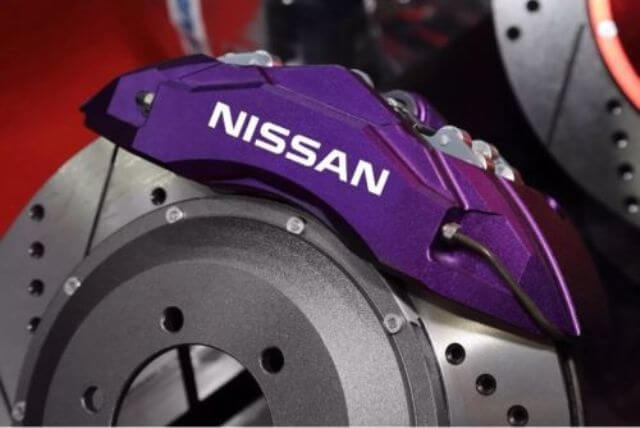 Nissan Bremssattel Hochtemperatur Vinyl-Aufkleber-Set für Nissan Fahrzeuge