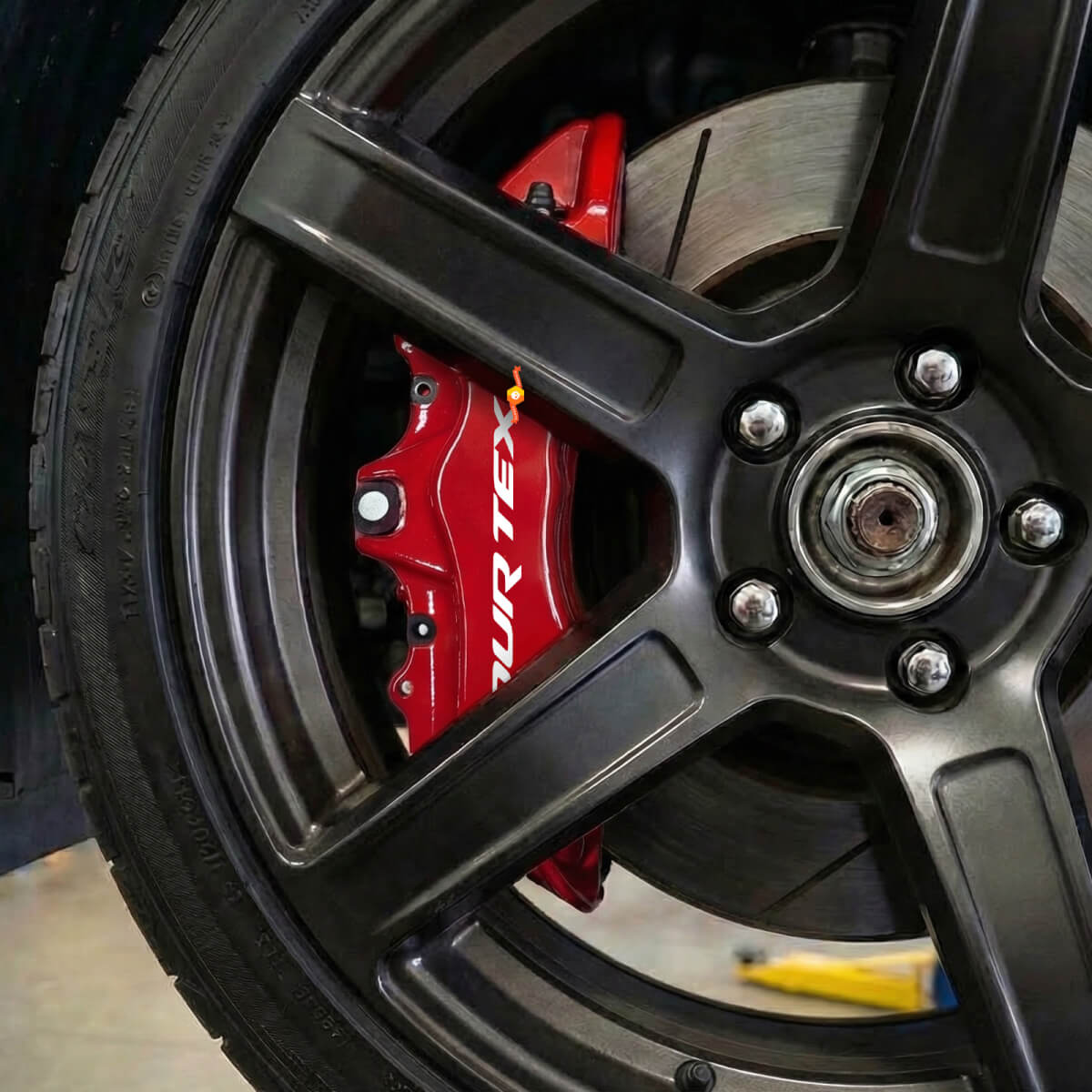 Bremssattel Hochtemperatur Vinyl Aufkleber für Dodge Viper