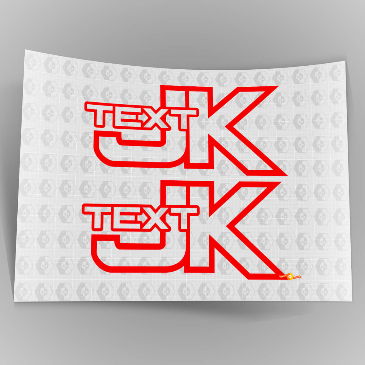 Individuell bedruckter Offroad-Trails Rock Crawling 4x4 Vinyl-Aufkleber für Jeep Wrangler JK