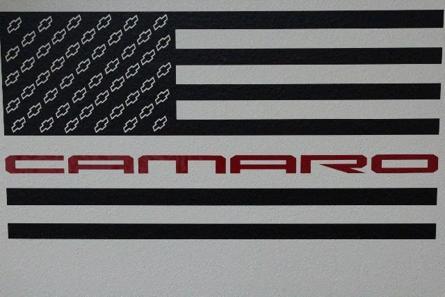 Camaro ZL1 Grafik, Aufkleber Aufkleber amerikanische Flagge, Chevy Camaro ss, LT
