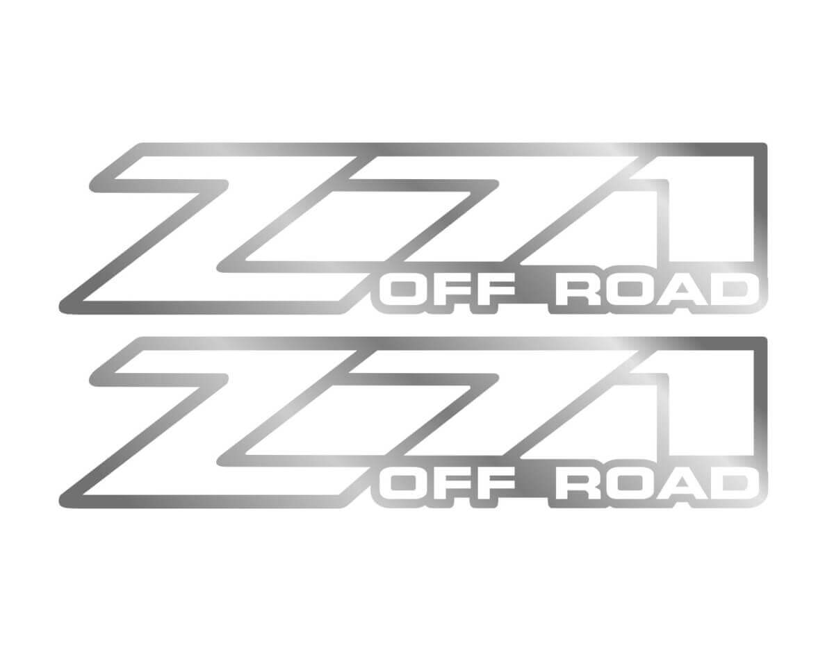 Set 2 – Z71 Offroad 2001–2006 Aufkleber Aufkleber Chevy Silverado 4x4

