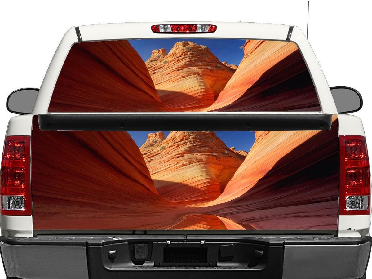 Grand Canyon Heckscheiben- oder Heckklappen-Vinylaufkleber für Pick-up-Trucks und SUVs