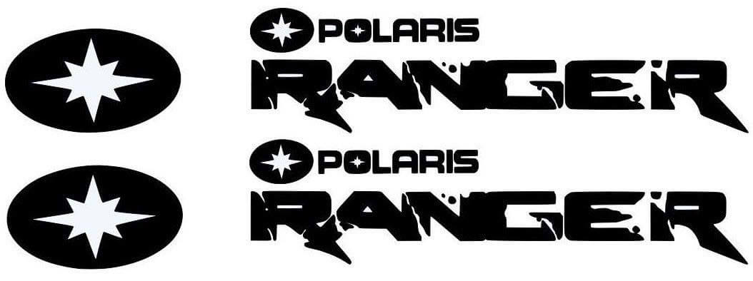 Polaris Ranger Logo Vinyl-Aufklebersatz für Polaris Ranger RZR 800-1000 XP