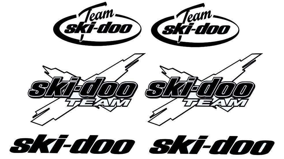 BRP Ski-Doo Summit Team x Aufkleber-Aufkleber Emblem