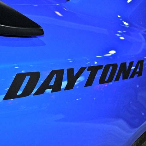 2er-Set: Seitenaufkleber im DAYTONA-Stil für Dodge Charger 2011–2014
