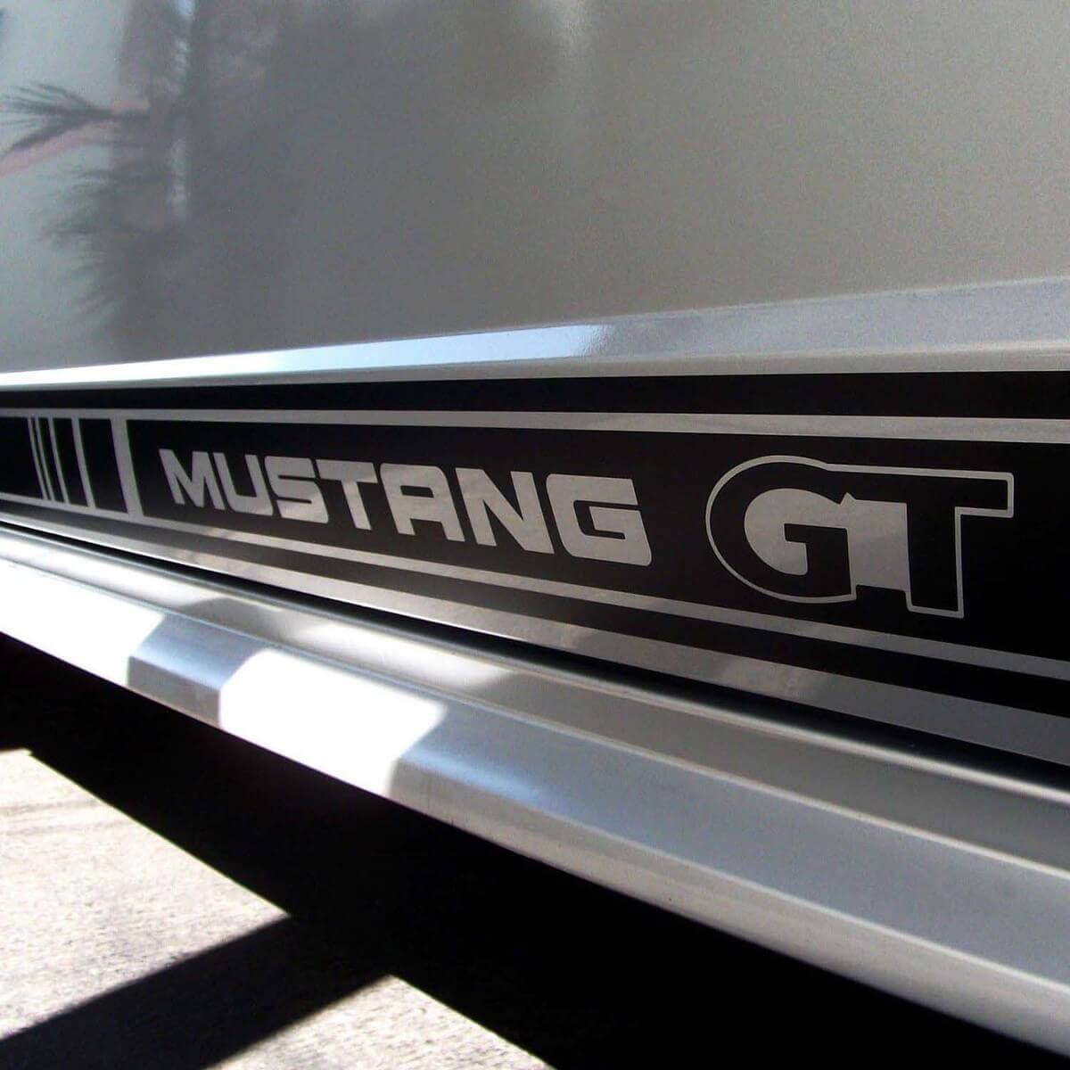 Musclecarmodel GT Beschriftung Seitenstreifen Vinyl-Aufkleber-Set für Musclecar Musclecarmodel