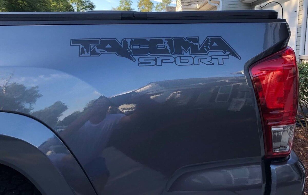 Tacoma Sport Style Seiten-Vinyl-Aufkleber-Set für Toyota Tacoma