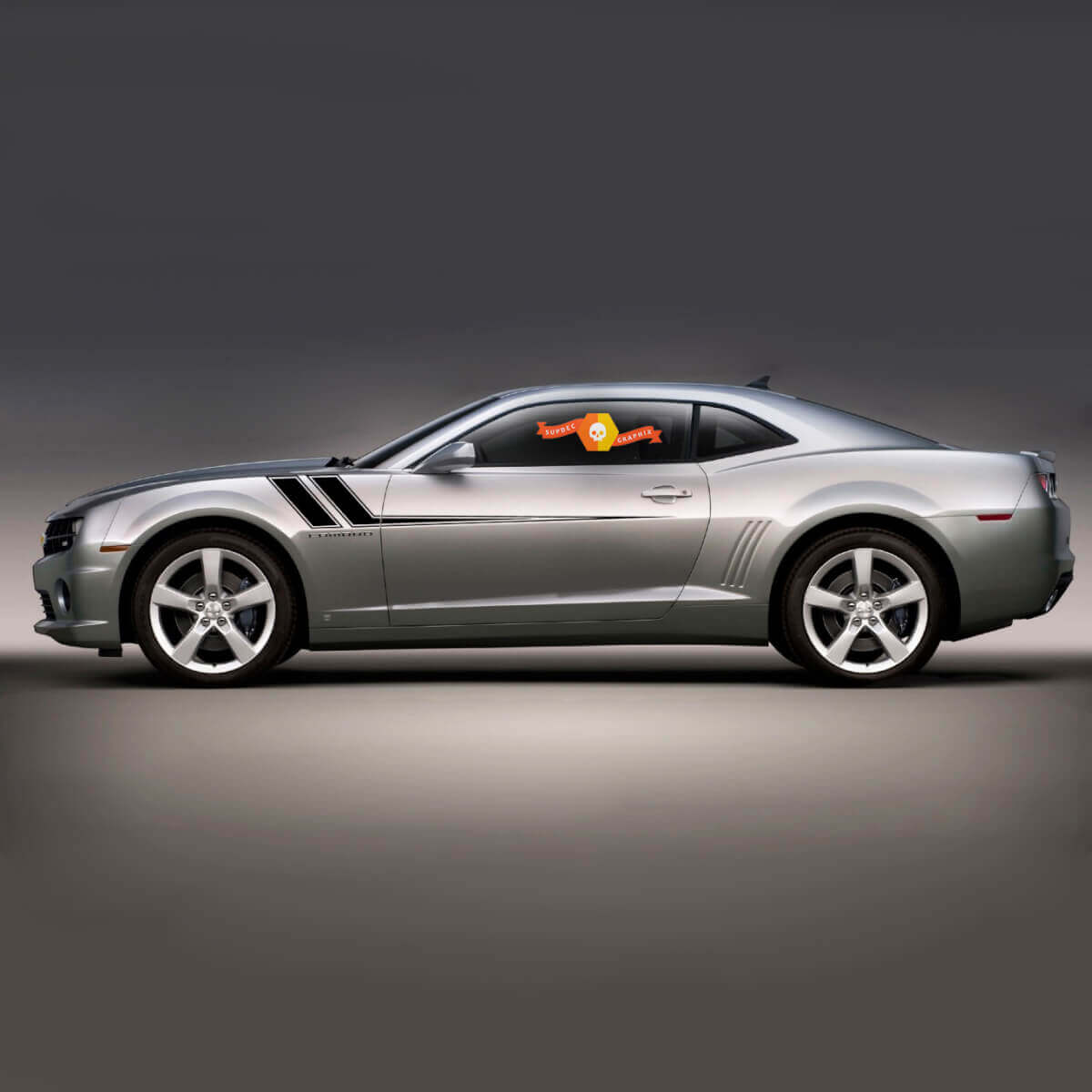2010 2011 2012 2013 2014 2015 Chevy Camaro Fender to Side Rally Stripes Aufkleber Aufkleber

