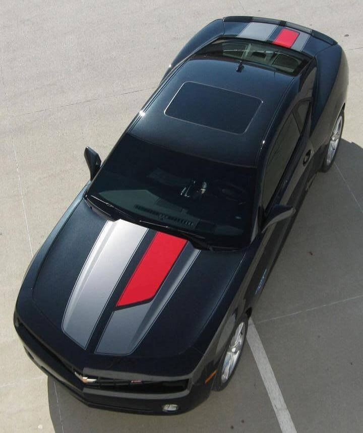 45th ANNIVERSARY Racing Rally Stripes Sticker Decal Hood Graphic 2011-2013 CamaroVehicle Parts & Accessories, Car Tuning & Styling, Body & Exterior Styling!
