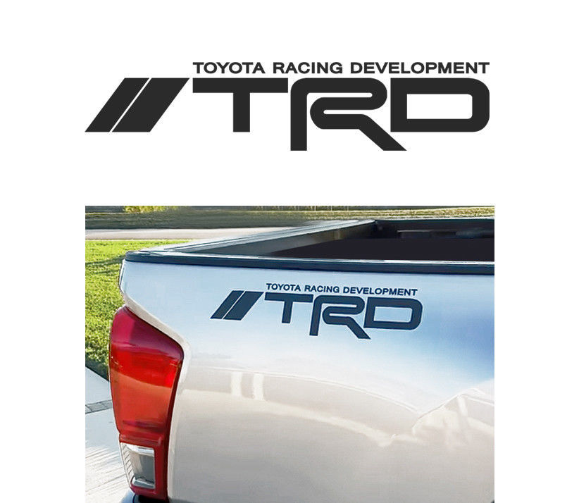 Toyota TRD Offroad Racing Tacoma Tundra Truck Offroad Paar Aufkleber Aufkleber Logo B
