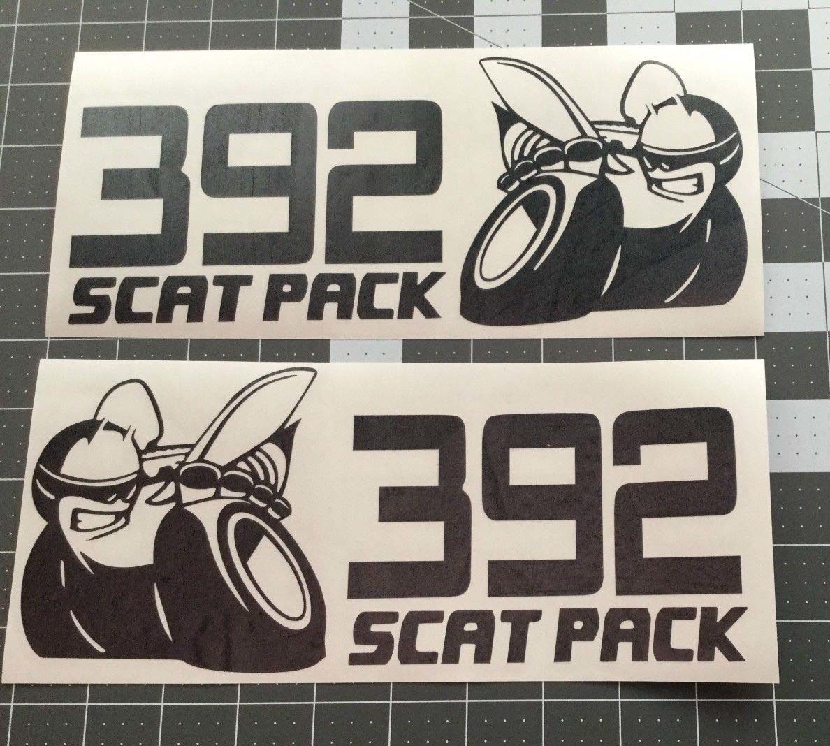 VINTAGE DODGE BOYS Scat Pack Aufkleber Super Bee Charger R/T 392 Scatpack