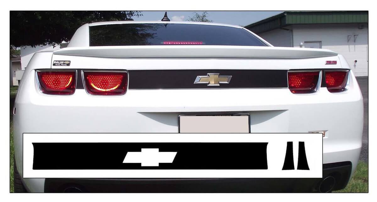 Akzent Heckkofferraum-Streifen Vinylaufkleber für Chevrolet Camaro 2010-2013