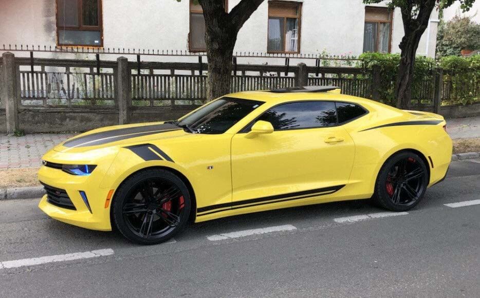 11X Chevrolet Camaro Racing Rally Kit Streifen Aufkleber Grafik 2016-2018
