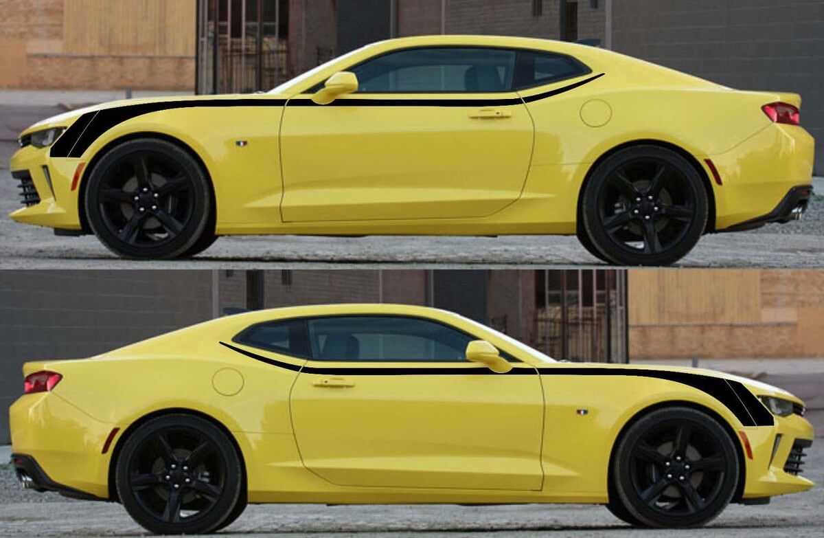 Hockey Upper Accent Graphics Aufkleber Aufkleber Streifen für Camaro 2016–2018
