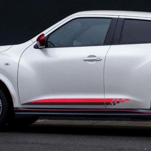 Nissan Juke Aufkleber Kipphebel Streifen Seite Grafik Aufkleber Türverkleidung