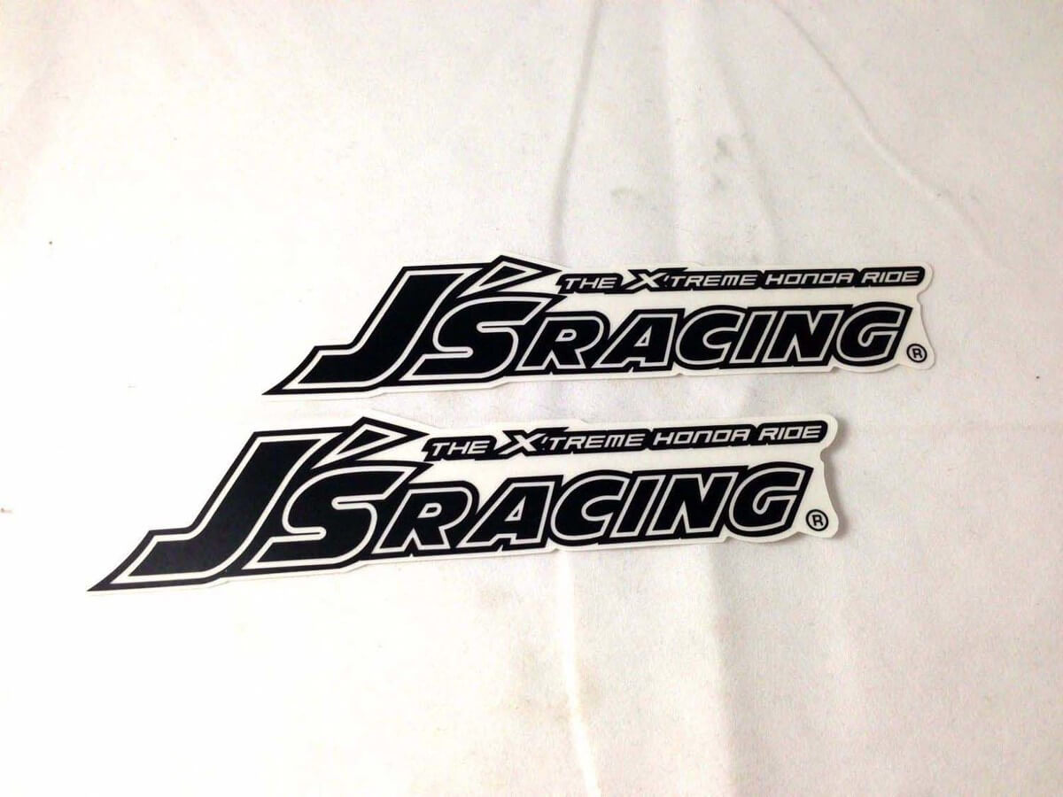 J's Racing Style Seiten-Vinyl-Aufkleberset für Honda Civic Integra S2000
