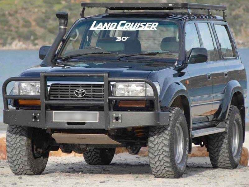 Land Cruiser Windshield Banner Vinyl-Aufkleber für Toyota Land Cruiser