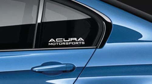Acura Motorsports Aufkleber Aufkleber Logo RSX TSX TLX MDX RDX NSX Integra Paar