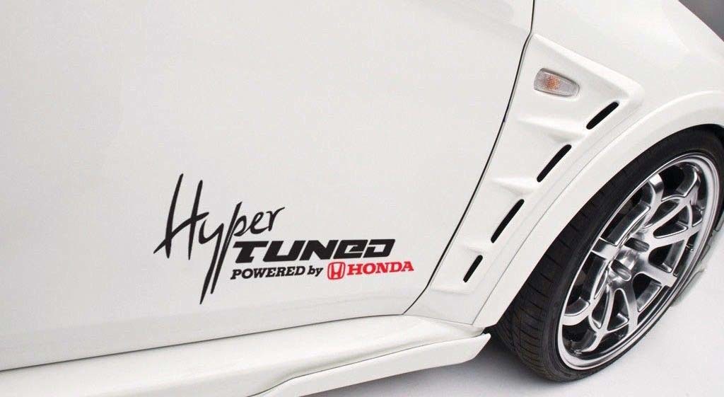 Hyper Tuned Powered By Honda Auto Aufkleber Vinyl Aufkleber Civic Si Accord S2000 JDM