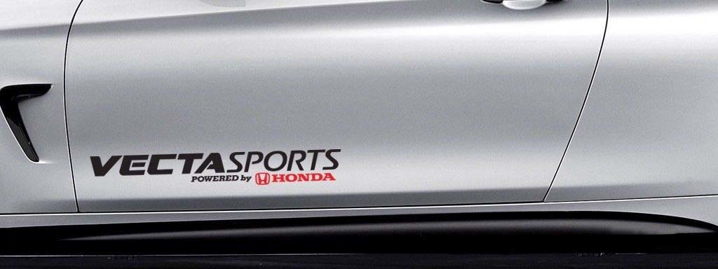 Vecta Sports Powered by Honda Auto Aufkleber Vinyl Aufkleber Si Civic Accord S2000 Si