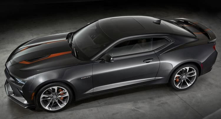 2010 und neuer Chevrolet Camaro 50th Anniversary Style Rallye-Streifen-Set, Vinyl-Aufkleber
