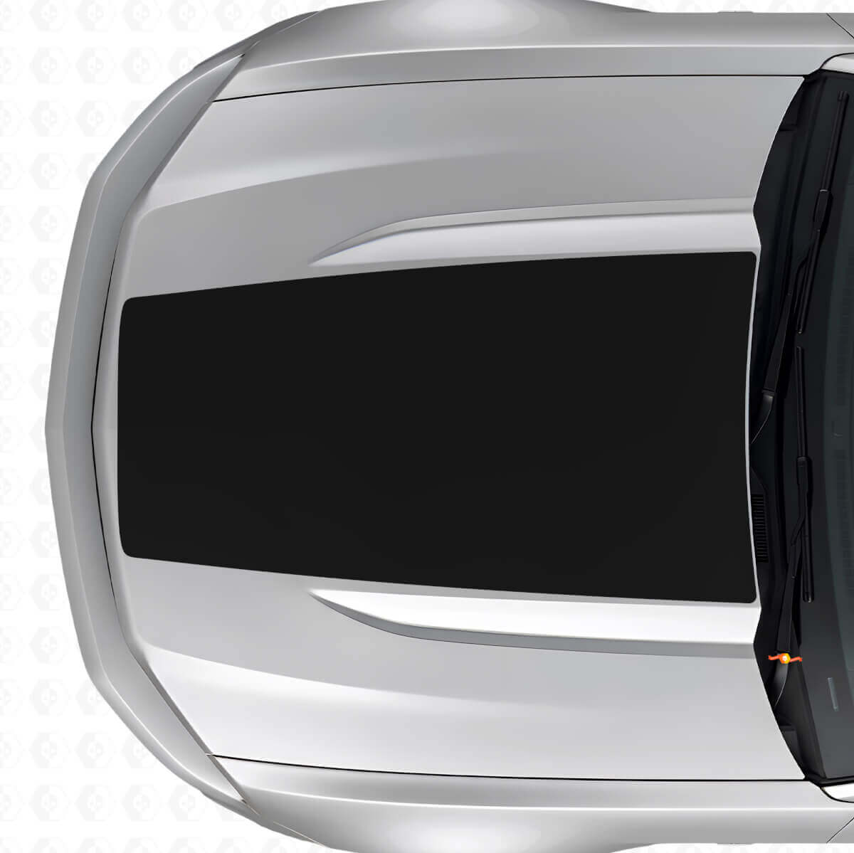 Blackout Mittelstreifen Motorhauben Vinyl-Aufkleber Sticker für Musclecar Musclecarmodel 2015-2020