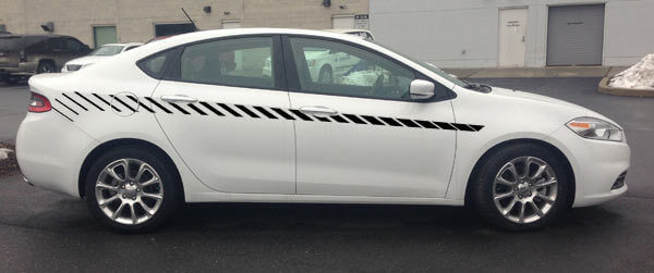 Dodge Dart Lower Bodyline Stripe Kit ab 2013