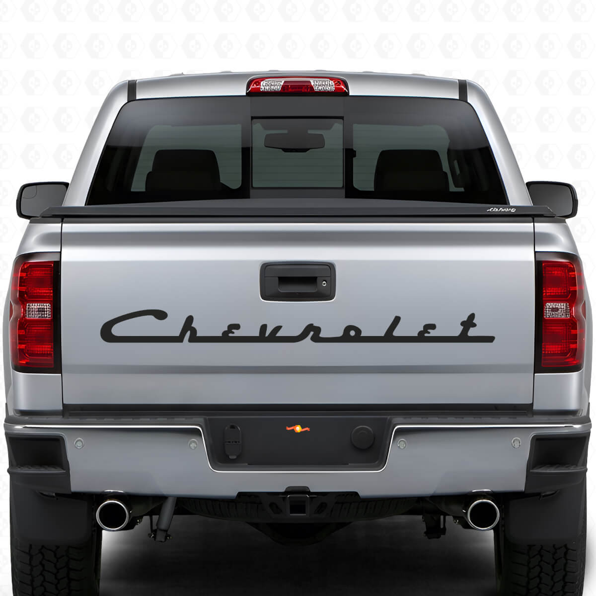 Chevrolet Schriftzug Retro-Stil Heckklappen Vinyl-Aufkleber für Chevy Trucks