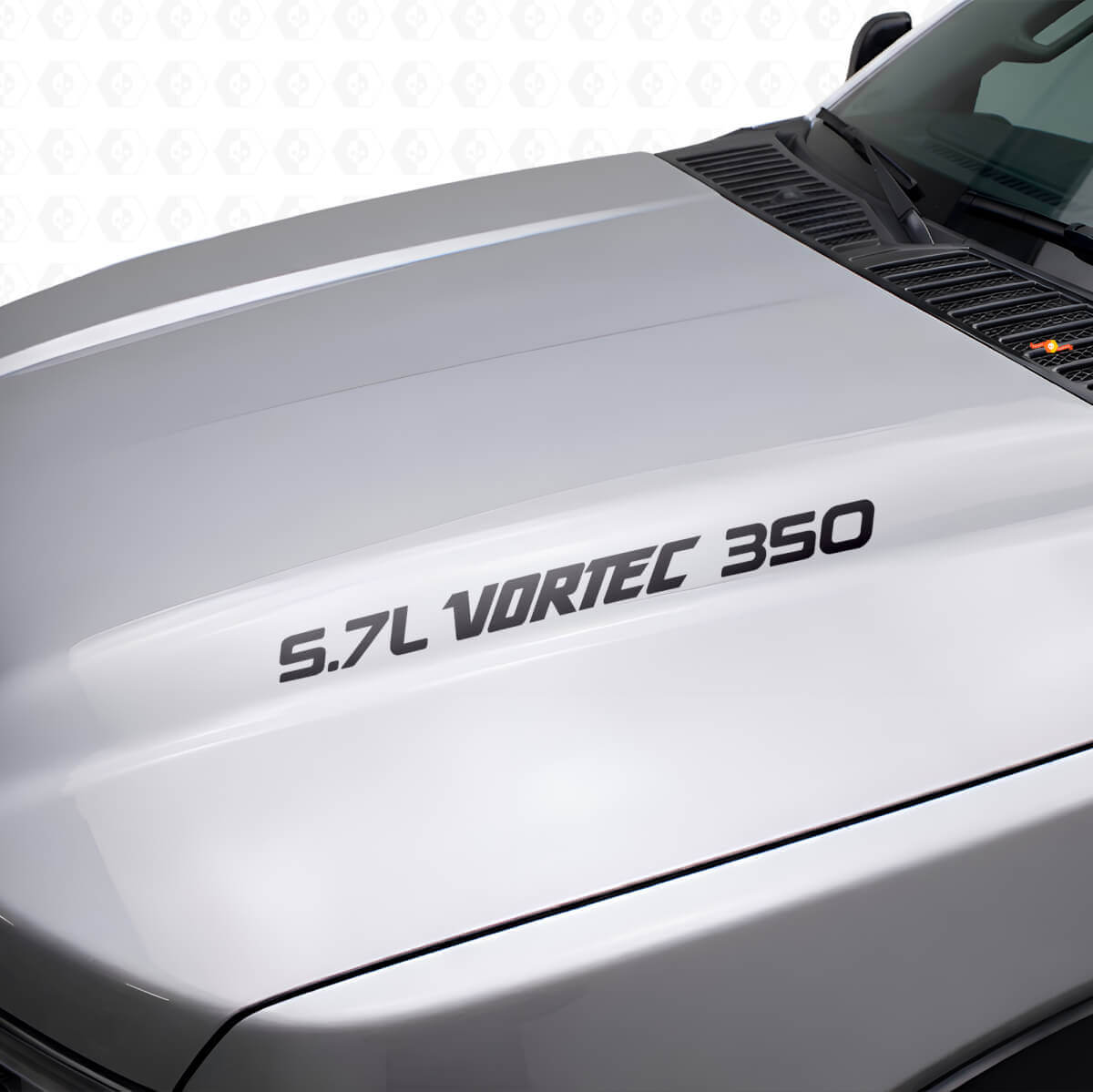 5.7L Vortec 350 Hauben-Vinylaufkleberset für Chevy 1988-99 C/K Trucks