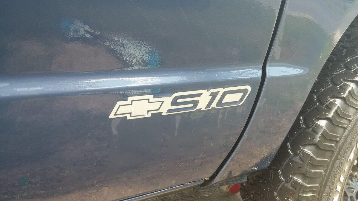 Chevy S10 Logo Türabzeichen Vinylaufkleber Für Chevrolet S10