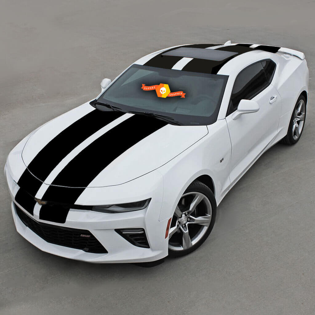 Chevrolet Camaro 2016–2018 Over The Top Racing Doppel-Vinylstreifen
