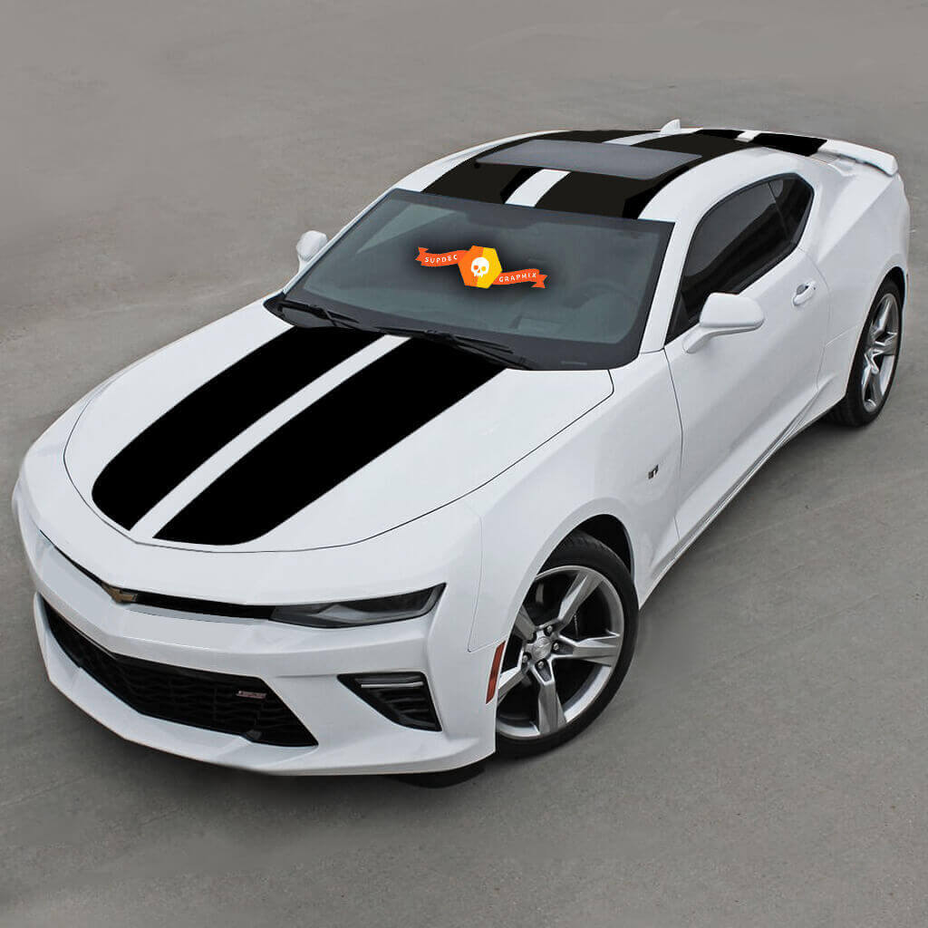 Chevrolet Camaro 2016–2018 Over The Top Racing Doppel-Vinylstreifen
